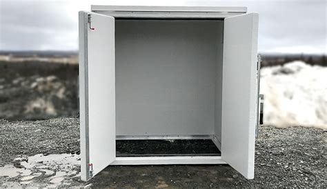 fiberglass enclosure with metal back panel and ecg|Fiberglass Enclosures .